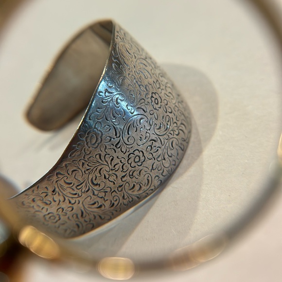 925 sterling silver cuff - Picture 4 of 8